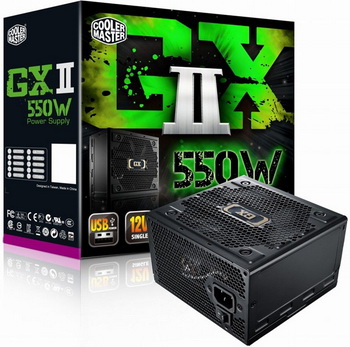 Power Supplies Cooler Master GX II